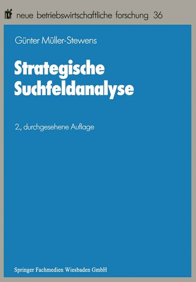 Günter Müller-Stewens - Strategische Suchfeldanalyse, Häftad