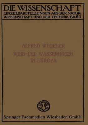 bokomslag Wind- und Wasserhosen in Europa