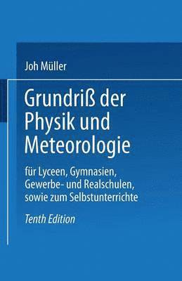 bokomslag Grundriß der Physik und Meteorologie