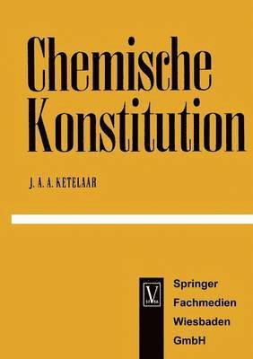 bokomslag Chemische Konstitution