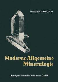 bokomslag Moderne Allgemeine Mineralogie