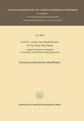 Zündung kondensierter Oberflächen