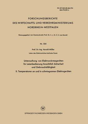 Untersuchung von Elektrowrmegerten fr Laienbedienung hinsichtlich Sicherheit und Gebrauchsfhigkeit 1