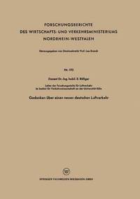 bokomslag Gedanken ber einen neuen deutschen Luftverkehr