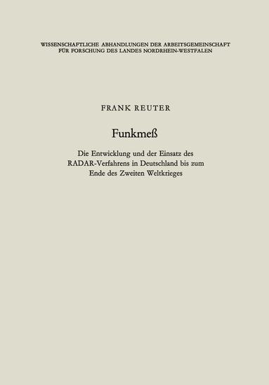 Frank Reuter - Funkmeß, Häftad