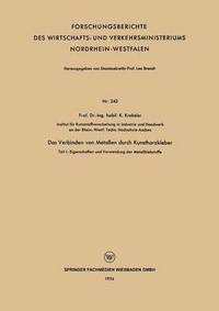 bokomslag Das Verbinden von Metallen durch Kunstharzkleber