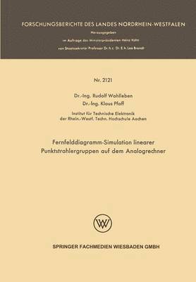 Fernfelddiagramm-Simulation linearer Punktstrahlergruppen auf dem Analogrechner 1