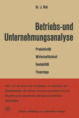 Betriebs- und Unternehmungsanalyse 1