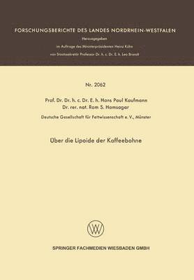 Über die Lipoide der Kaffeebohne