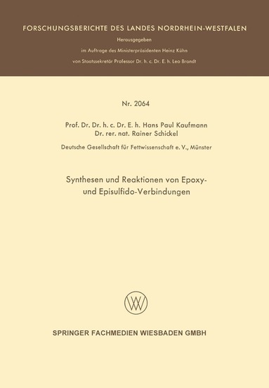 bokomslag Synthesen und Reaktionen von Epoxy- und Episulfido-Verbindungen