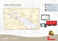 bokomslag Sportbootkarten Satz 10: Bodensee (Ausgabe 2020)