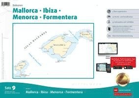 Sportbootkarten Satz 9: Balearen (Ausgabe 2022/2023) 1