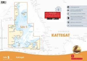 bokomslag Sportbootkarten Satz 5: Kattegat (Ausgabe 2024)