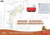 bokomslag Sportbootkarten Satz 6: Limfjord - Skagerrak - Dänische Nordseeküste (Ausgabe 2024/2025)