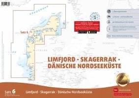 Sportbootkarten Satz 6: Limfjord - Skagerrak - Dänische Nordseeküste (Ausgabe 2024/2025) 1