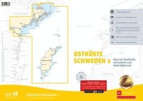 Sportbootkarten Satz 12: Ostküste Schweden 2 (Ausgabe 2024/2025) 1