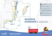 bokomslag Sportbootkarten Satz 11: Ostküste Schweden 1 (Ausgabe 2025/2026)