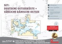 bokomslag Sportbootkarten Satz 1, 2 und 4   Set: Deutsche Ostseeküste und Südliche Dänische Ostsee (Ausgabe 2025)