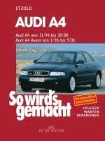bokomslag Audi A4 von 11/94-10/00, Avant von 1/96-9/01