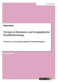 bokomslag Terrains of Resistance und Geographische Konfliktforschung