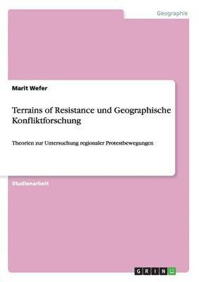 bokomslag Terrains of Resistance und Geographische Konfliktforschung