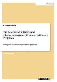 bokomslag Relevanz des Risiko- und Chancenmanagements in internationalen Projekten
