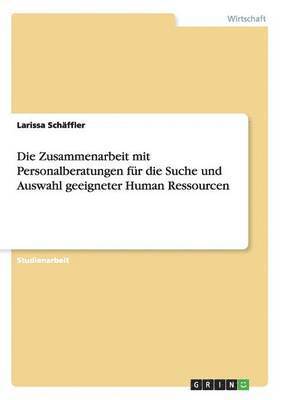 Zusammenarbeit mit Personalberatungen für die Suche und Auswahl geeigneter Human Ressourcen