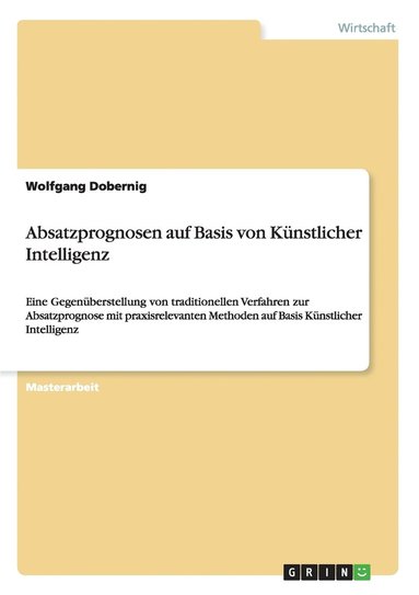 bokomslag Absatzprognosen auf Basis von Knstlicher Intelligenz