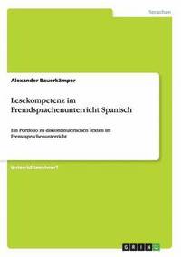 bokomslag Lesekompetenz im Fremdsprachenunterricht Spanisch