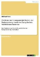 bokomslag Probleme und Lsungsmglichkeiten der Bankenrettung durch den Europischen Stabilittsmechanismus