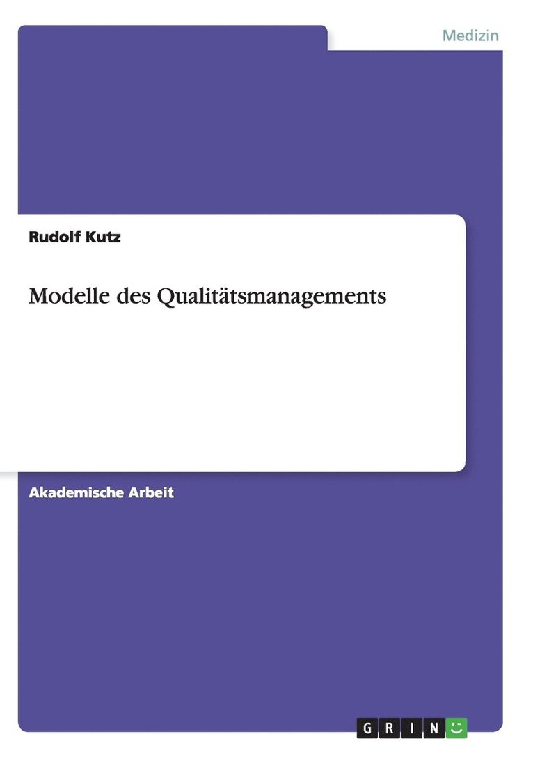 Modelle des Qualitatsmanagements 1