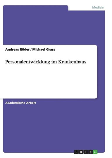 bokomslag Personalentwicklung im Krankenhaus