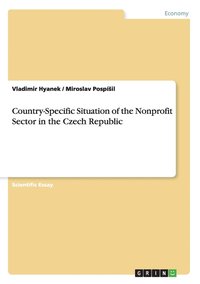 bokomslag Country-Specific Situation of the Nonprofit Sector in the Czech Republic