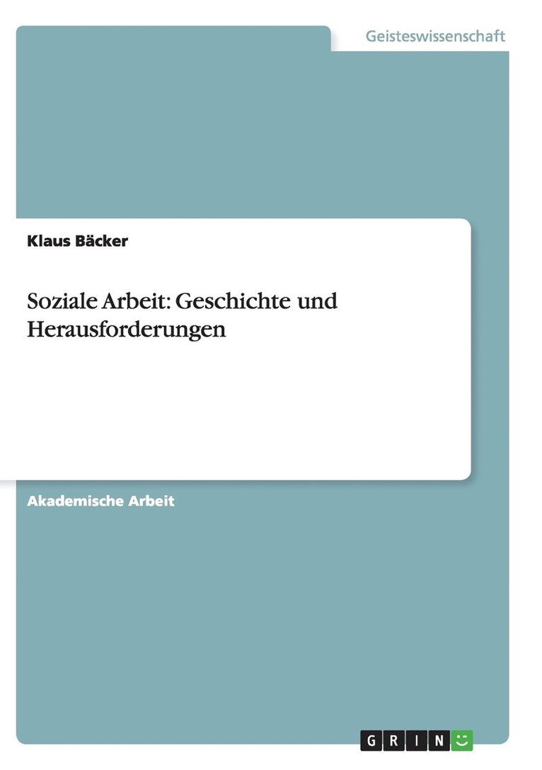 Soziale Arbeit 1