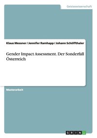 bokomslag Gender Impact Assessment. Der Sonderfall OEsterreich