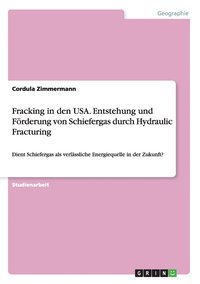 bokomslag Fracking in den USA. Entstehung und Frderung von Schiefergas durch Hydraulic Fracturing