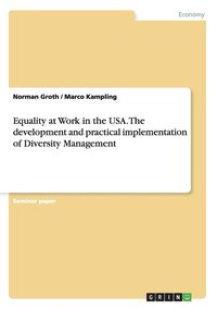 bokomslag Equality at Work in the USA. The development and practical implementation of Diversity Management