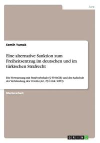 bokomslag Eine alternative Sanktion zum Freiheitsentzug im deutschen und im türkischen Strafrecht