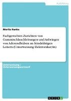 bokomslag Fachgerechtes Zurichten Von Gummischlauchleitungen Und Anbringen Von Aderendhulsen an Feindrahtigen Leitern (Unterweisung Elektroniker/In)