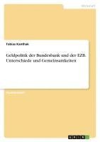 bokomslag Geldpolitik Der Bundesbank Und Der Ezb. Unterschiede Und Gemeinsamkeiten