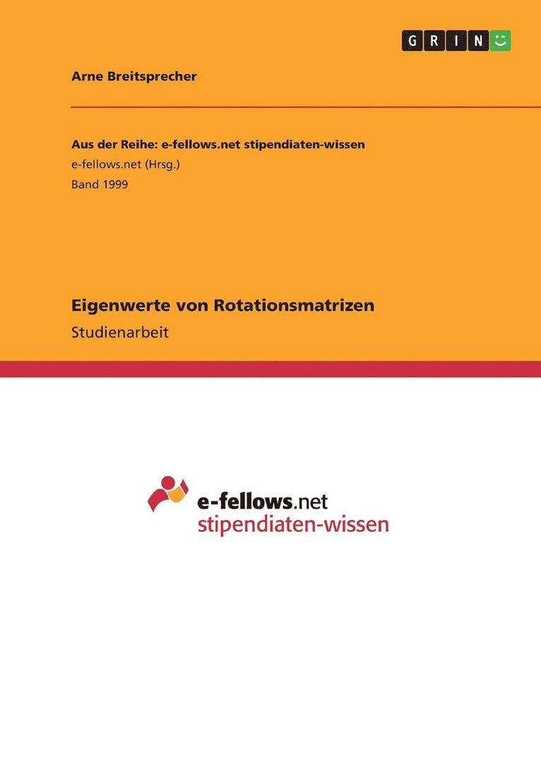 Eigenwerte von Rotationsmatrizen 1