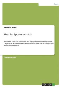 bokomslag Yoga im Sportunterricht