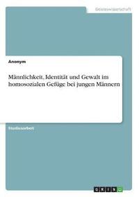 bokomslag Männlichkeit, Identität und Gewalt im homosozialen Gefüge bei jungen Männern
