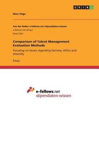 bokomslag Comparison of Talent Management Evaluation Methods