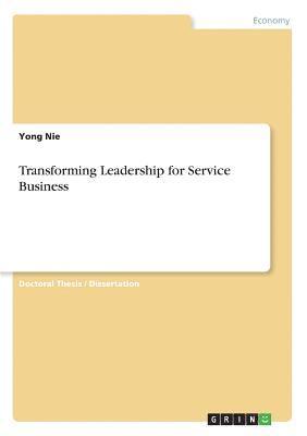 bokomslag Transforming Leadership for Service Business