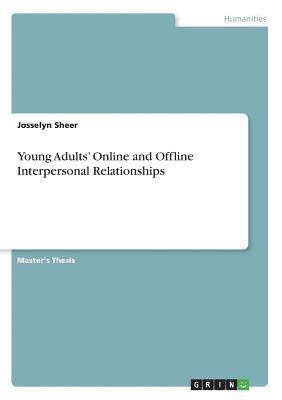 bokomslag Young Adults' Online and Offline Interpersonal Relationships