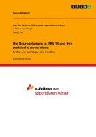 bokomslag Die Neuregelungen in IFRS 15 und ihre praktische Anwendung