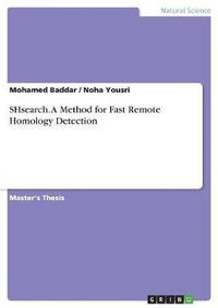 bokomslag SHsearch. A Method for Fast Remote Homology Detection