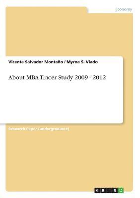 About MBA Tracer Study 2009 - 2012 1