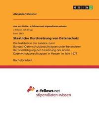 bokomslag Staatliche Durchsetzung von Datenschutz
